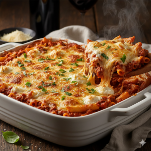 cheesy baked ziti