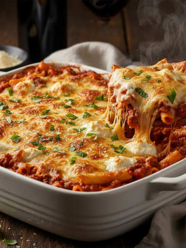 cheesy baked ziti