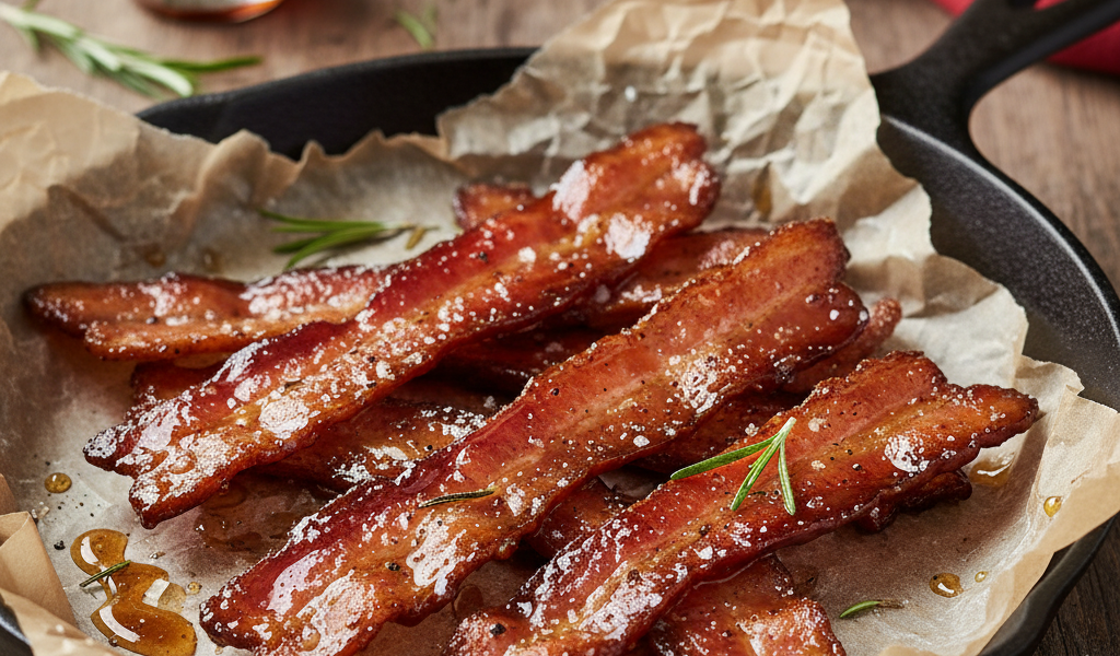 Maple-Candied Bacon maple candied bacon 2