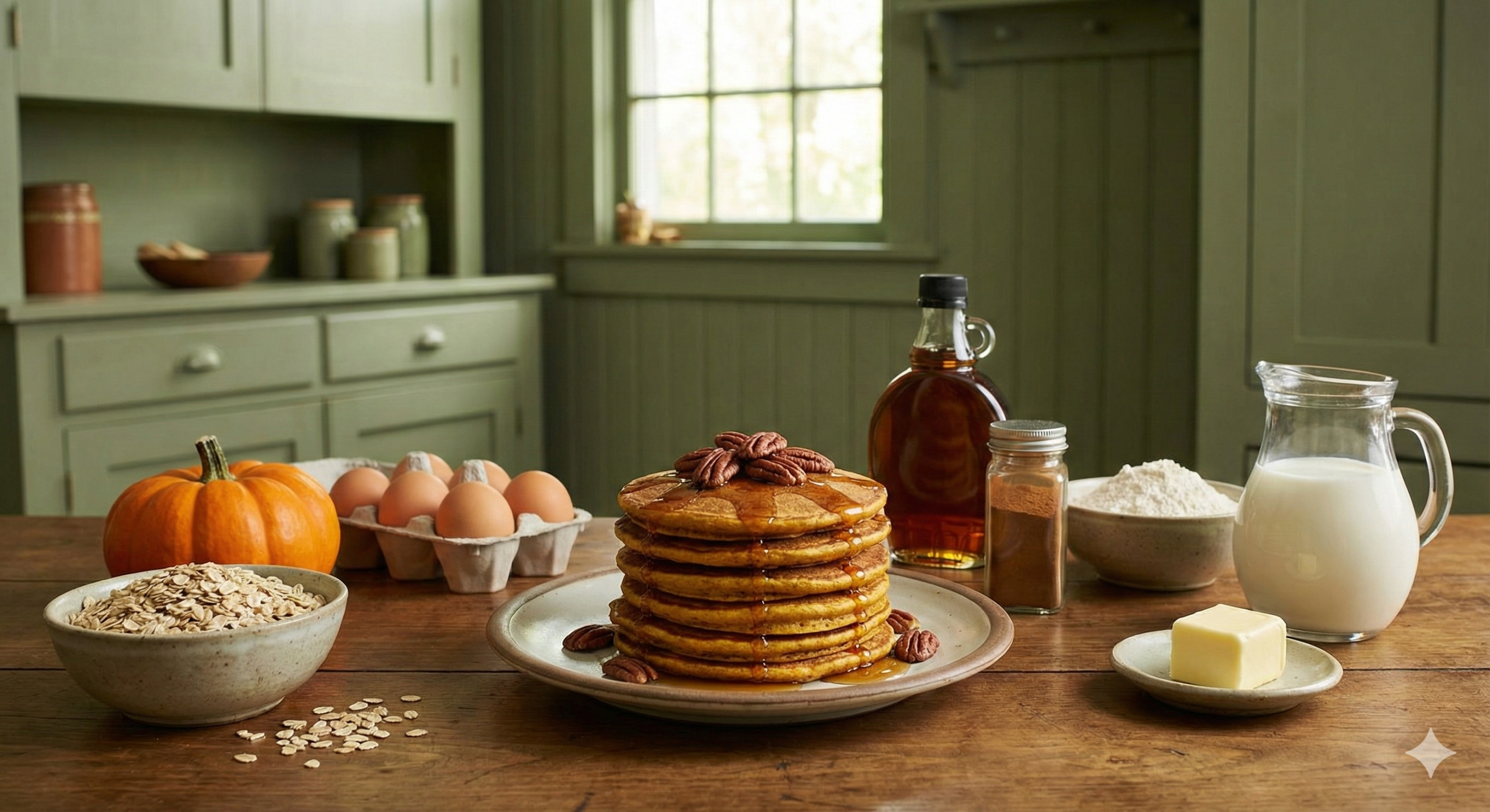 pumpkin oat pancake 3