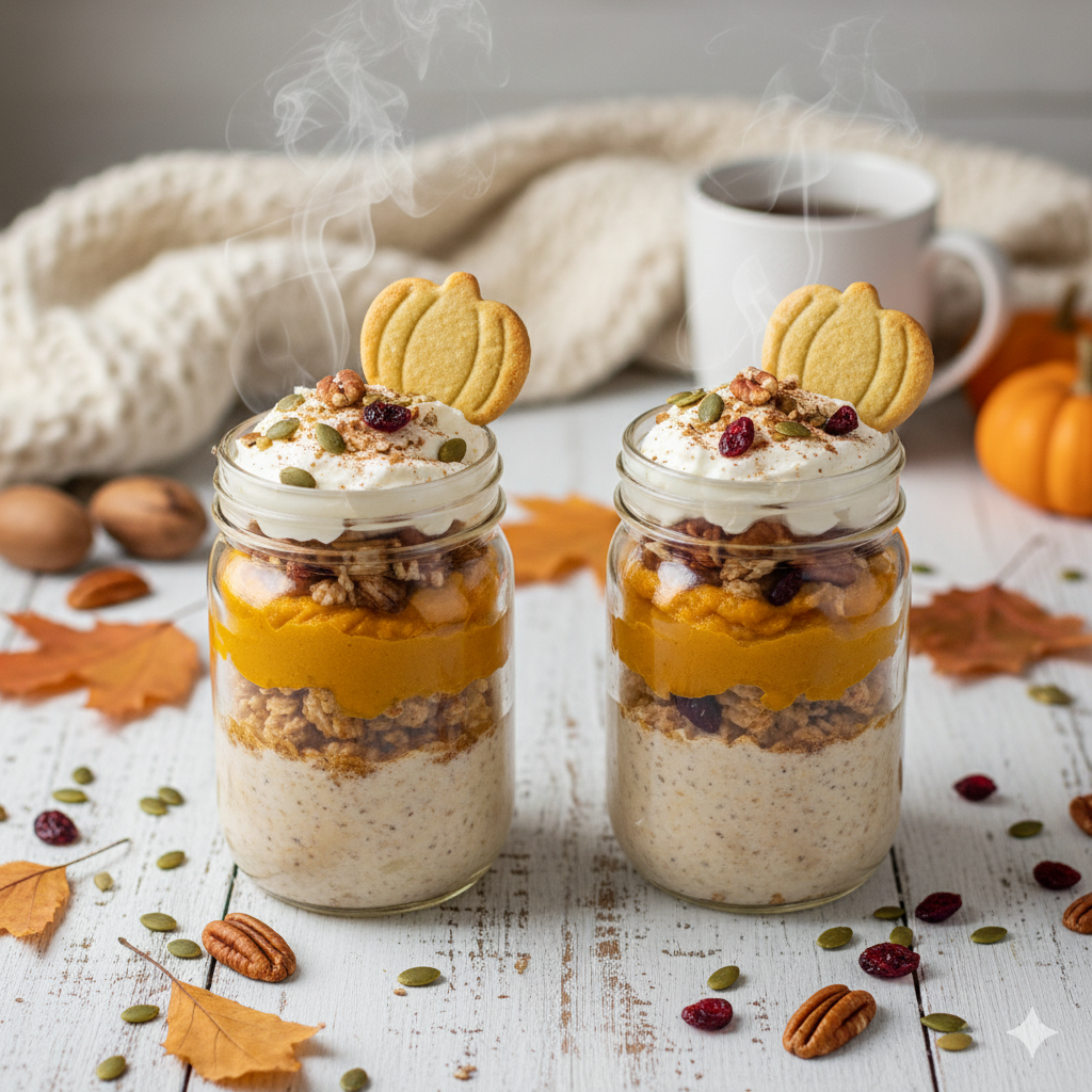 pumpkin patch overnight oats 2