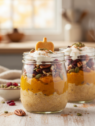 pumpkin patch overnight oats 3