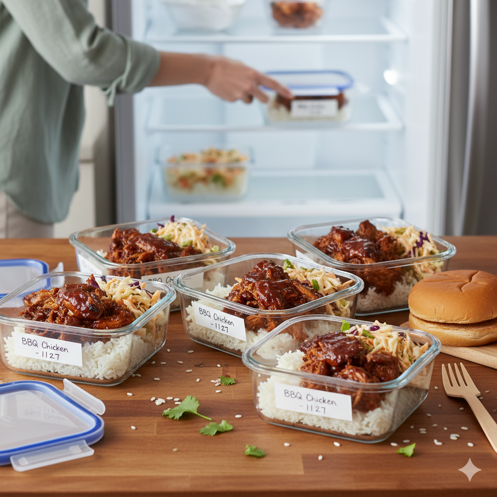 slow cooker bbq pulled chicken 4