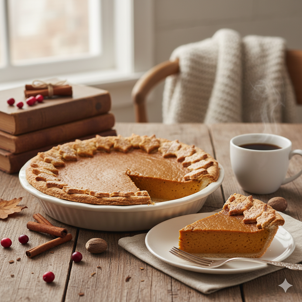 traditional pumpkin pie 1
