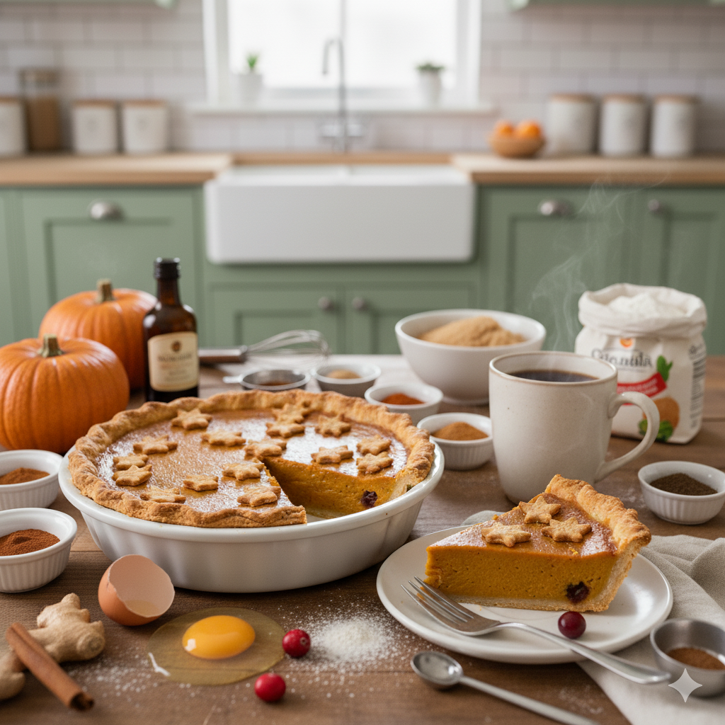traditional pumpkin pie 2