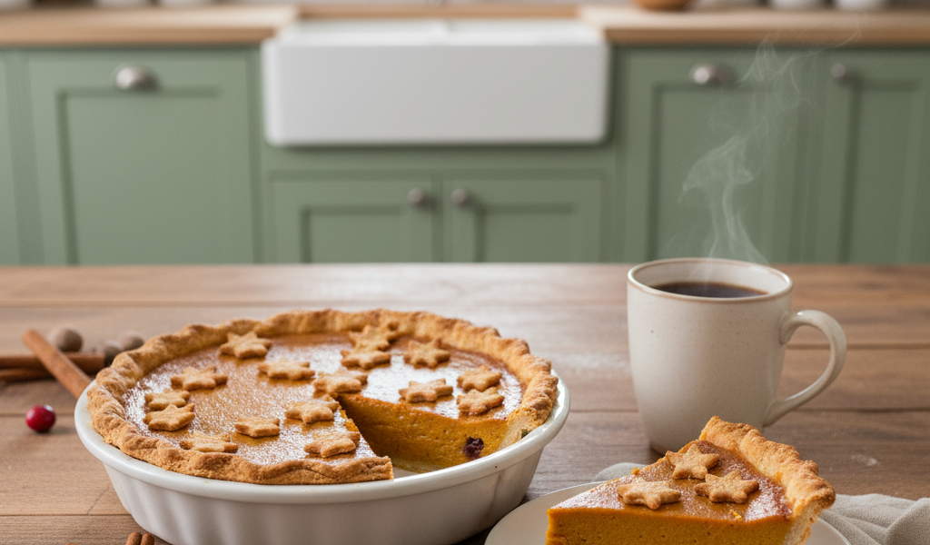 traditional pumpkin pie 3