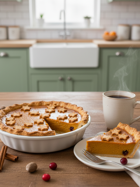 traditional pumpkin pie 3