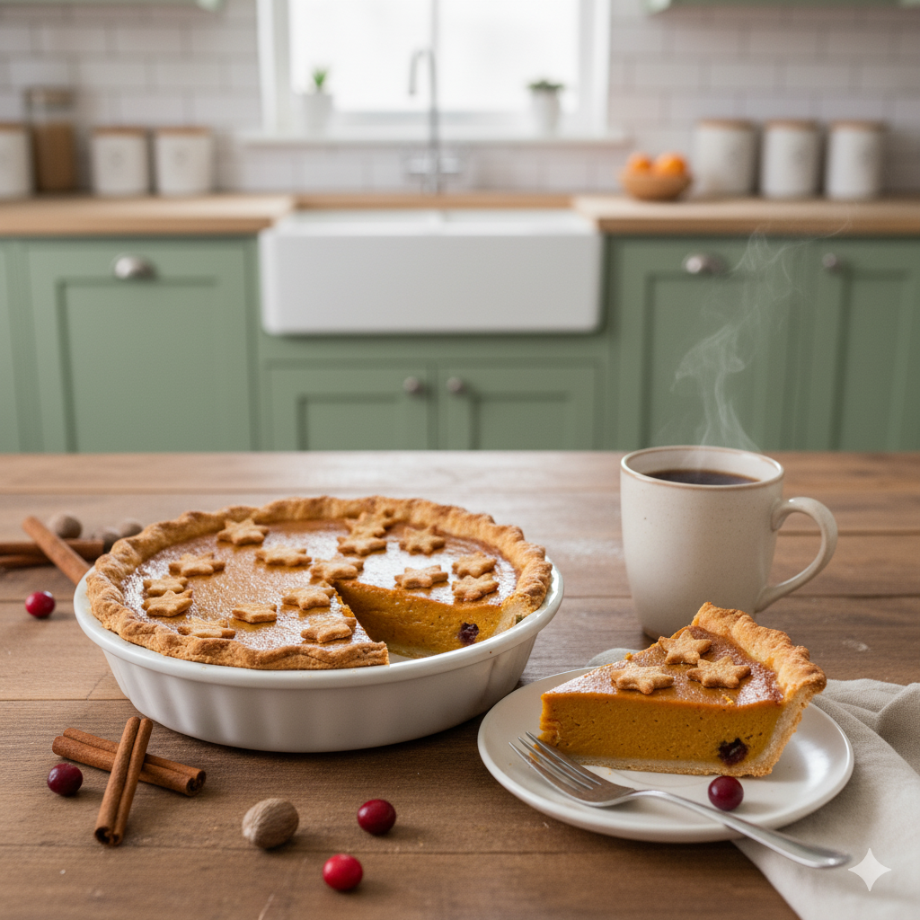 traditional pumpkin pie 3
