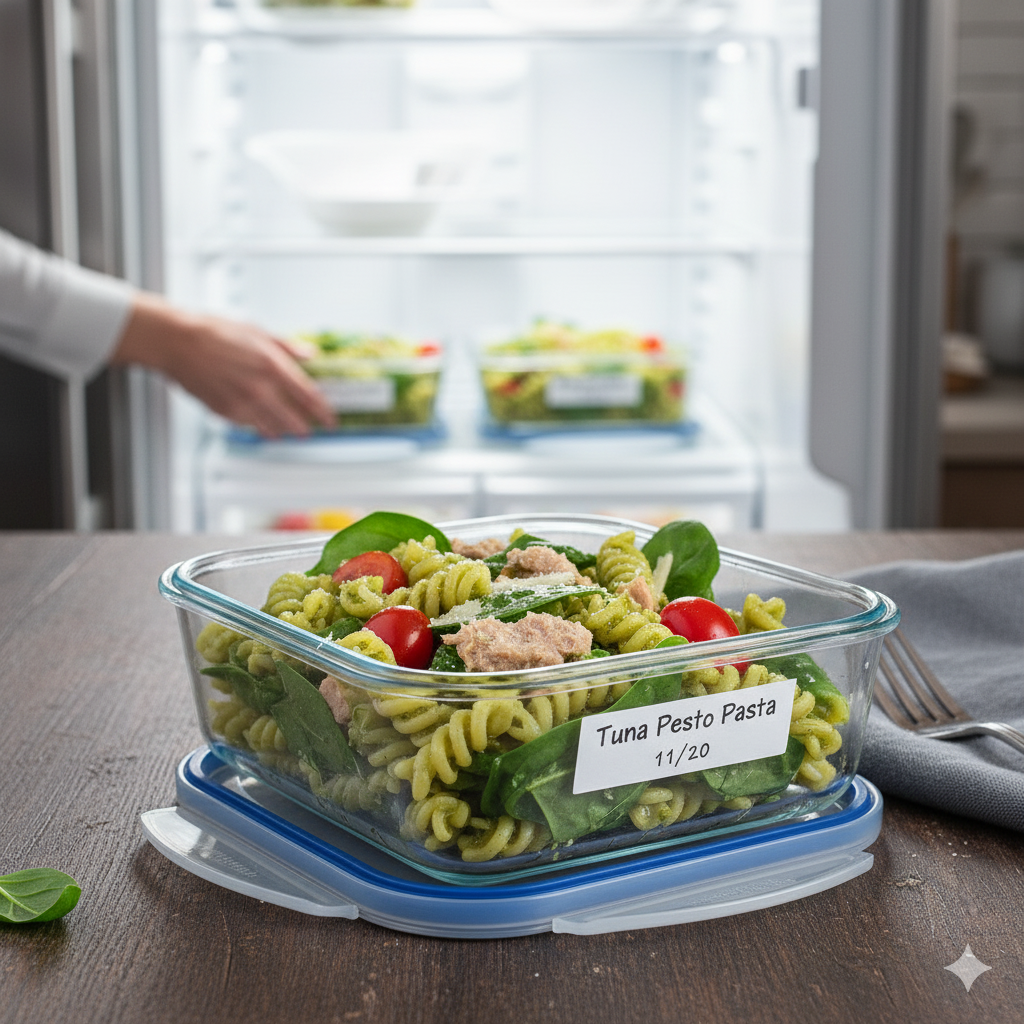 tuna pesto pasta salad3