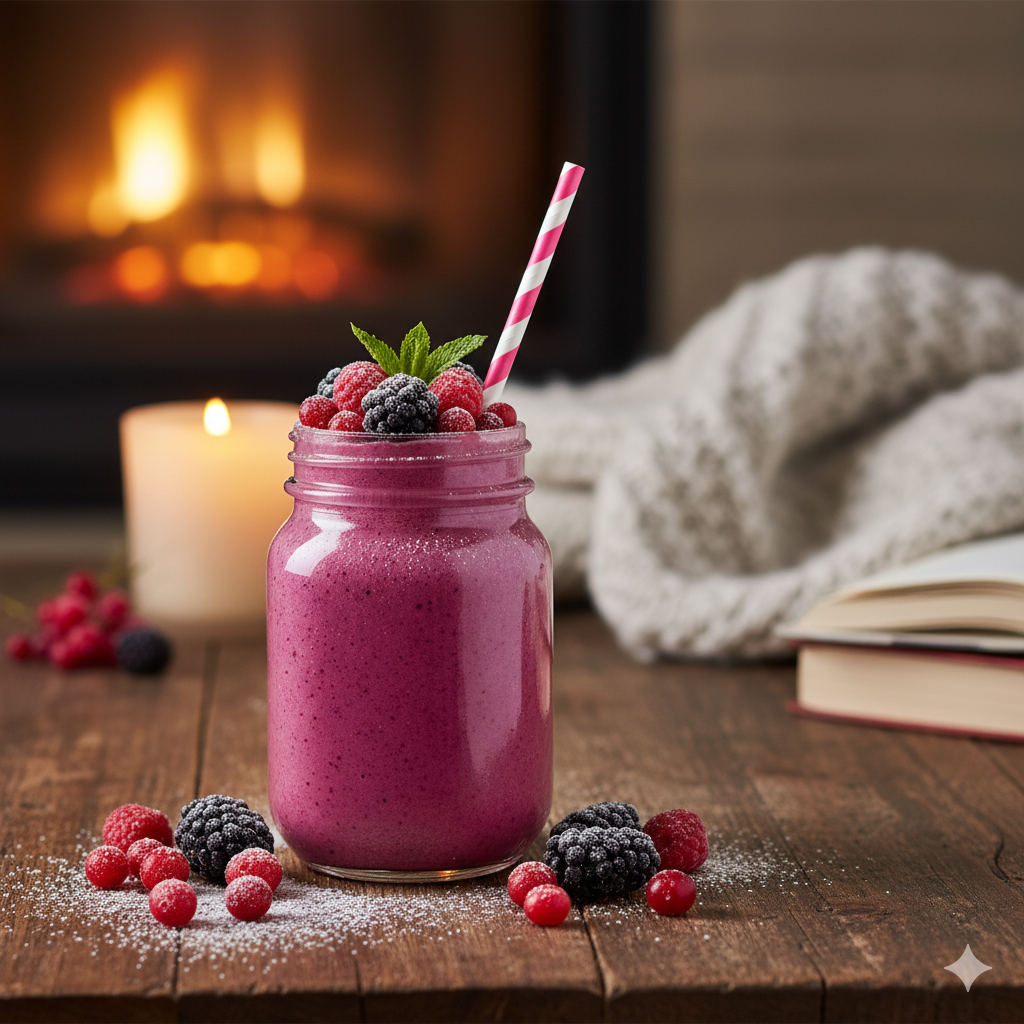 winter berry smoothie 2