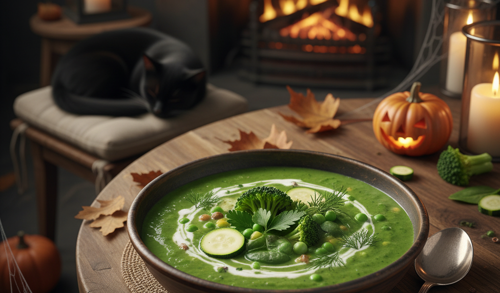 Witch's Potion Green Vegetable Soup witch’s potion green vegetable soup 1